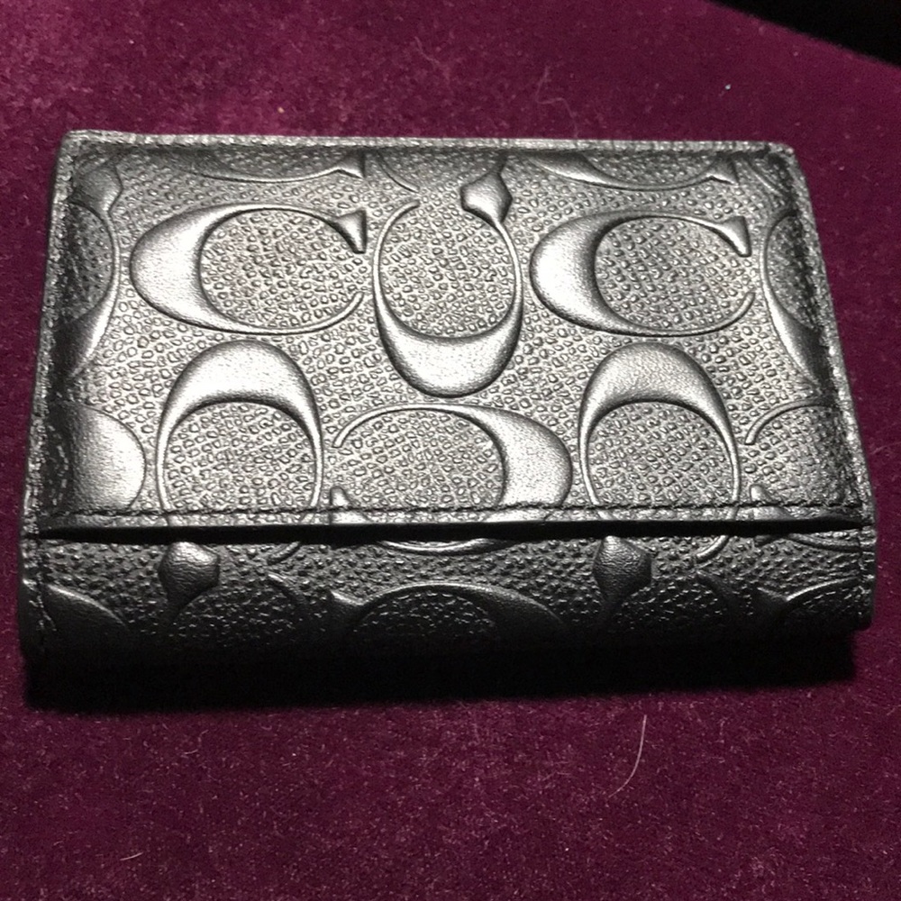 Coach bi-fold/bifold wallet - Picture 2 of 8